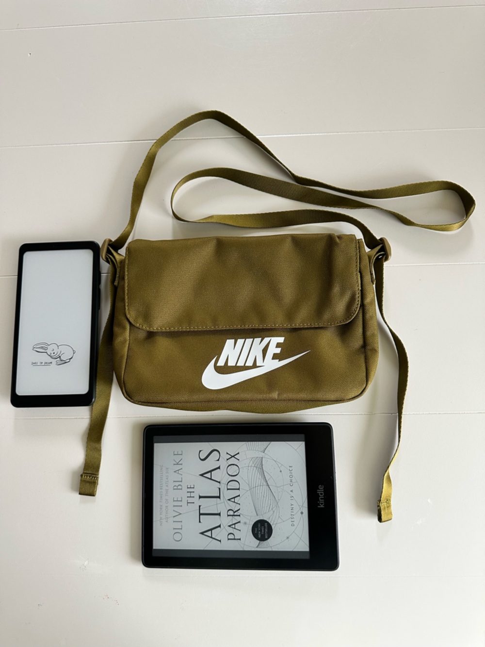 Nike Olive Green Crossbody Bag